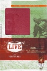 NLT Live Teen Bible - Rise Glimmer Leatherlike 